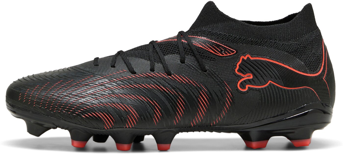 PUMA - FUTURE 9 MATCH FG/AG PUMA BLACK-GLOWING RED-STRONG GRAY – Bild 5