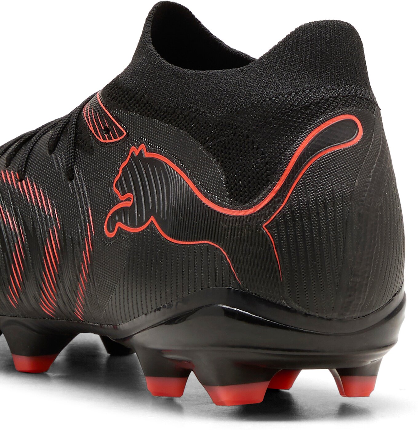PUMA - FUTURE 9 MATCH FG/AG PUMA BLACK-GLOWING RED-STRONG GRAY – Bild 6