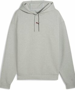 PUMA - M CLOUDSPUN HOODIE LIGHT GRAY HEATHER