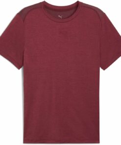 PUMA - M CLOUDSPUN TEE RUBY SHIMMER HEATHER