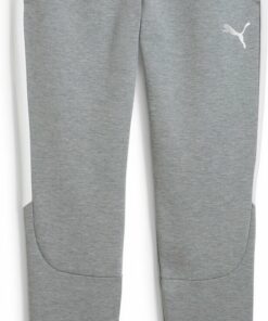 PUMA - teamEVOSTRIPE Pants MEDIUM GRAY HEATHER-PUMA SILVER-PUM