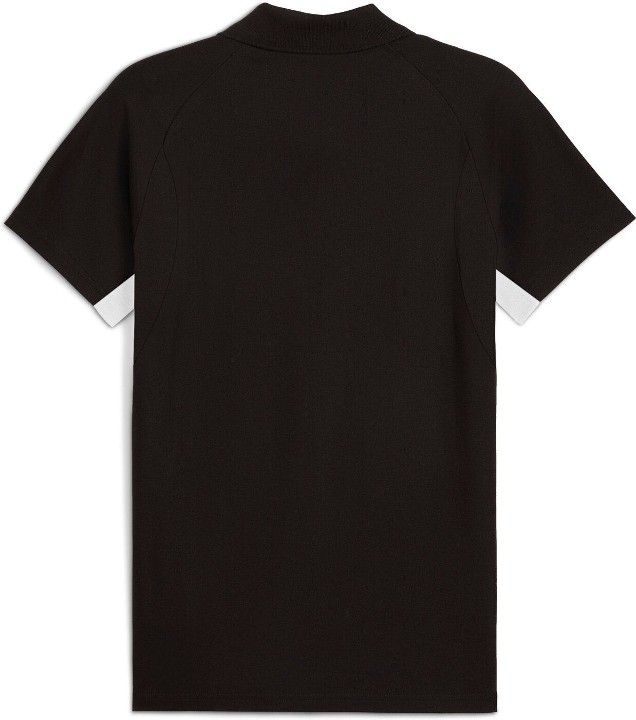 PUMA - teamEVOSTRIPE Polo PUMA BLACK-PUMA SILVER-PUMA WHITE – Bild 2