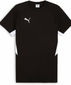 PUMA - teamEVOSTRIPE Tee PUMA BLACK-PUMA SILVER-PUMA WHITE