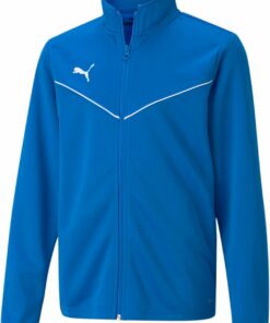 PUMA - teamRISE Training Poly Jacket Jr ELECTRIC BLUE LEMONADE