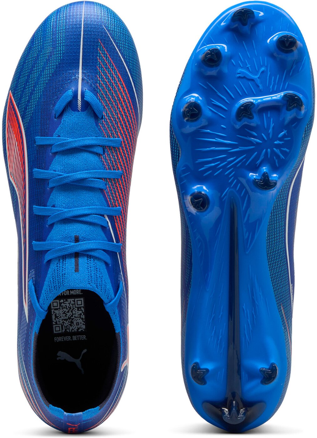 PUMA - ULTRA 6 MATCH FG/AG ULTRA BLUE-PUMA WHITE-GLOWING RED – Bild 2