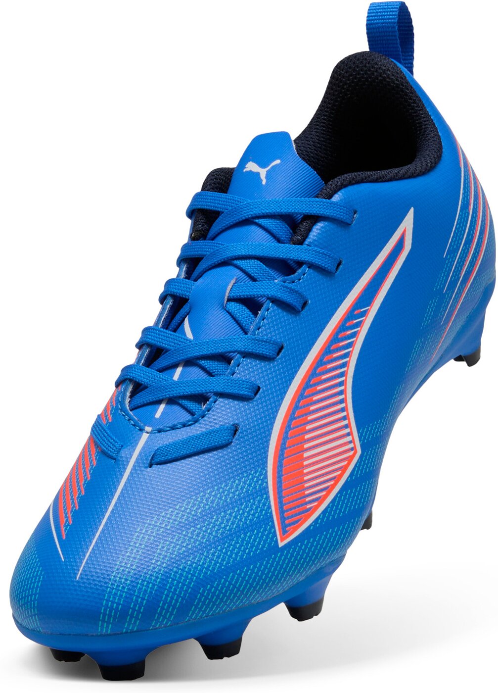 PUMA - ULTRA 6 PLAY FG/AG Jr ULTRA BLUE-PUMA WHITE-GLOWING RED – Bild 5