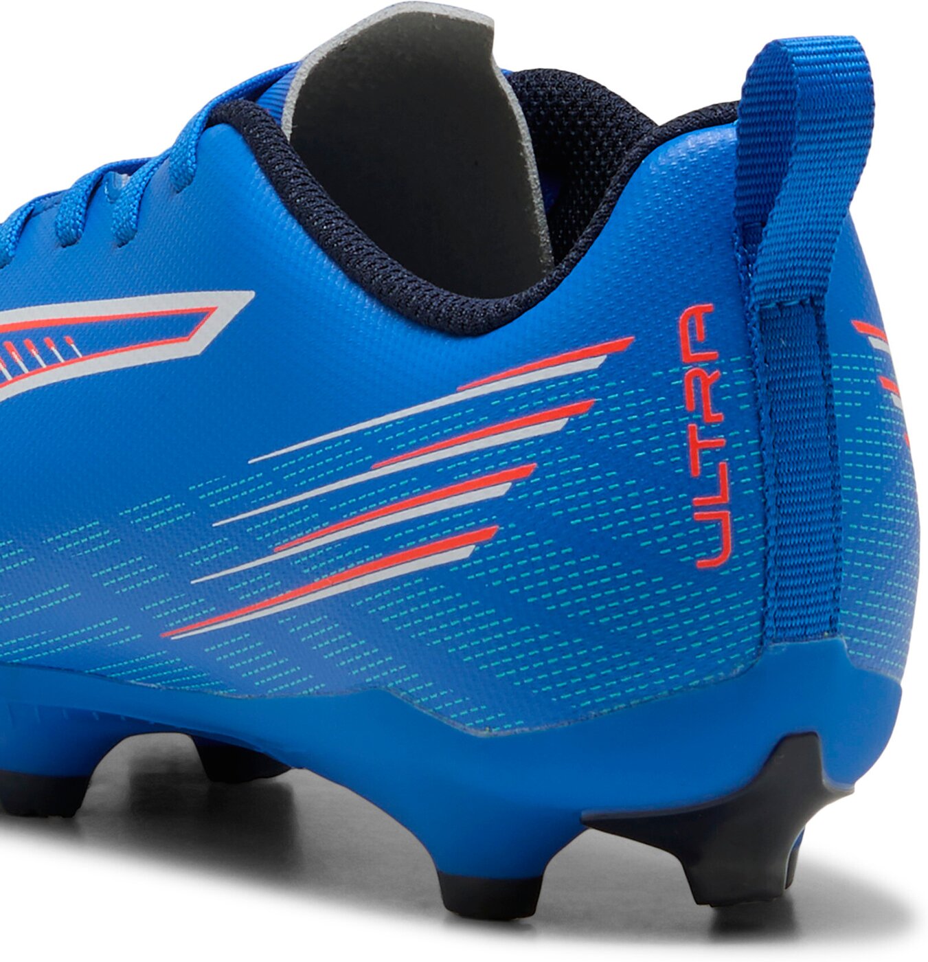 PUMA - ULTRA 6 PLAY FG/AG Jr ULTRA BLUE-PUMA WHITE-GLOWING RED – Bild 6