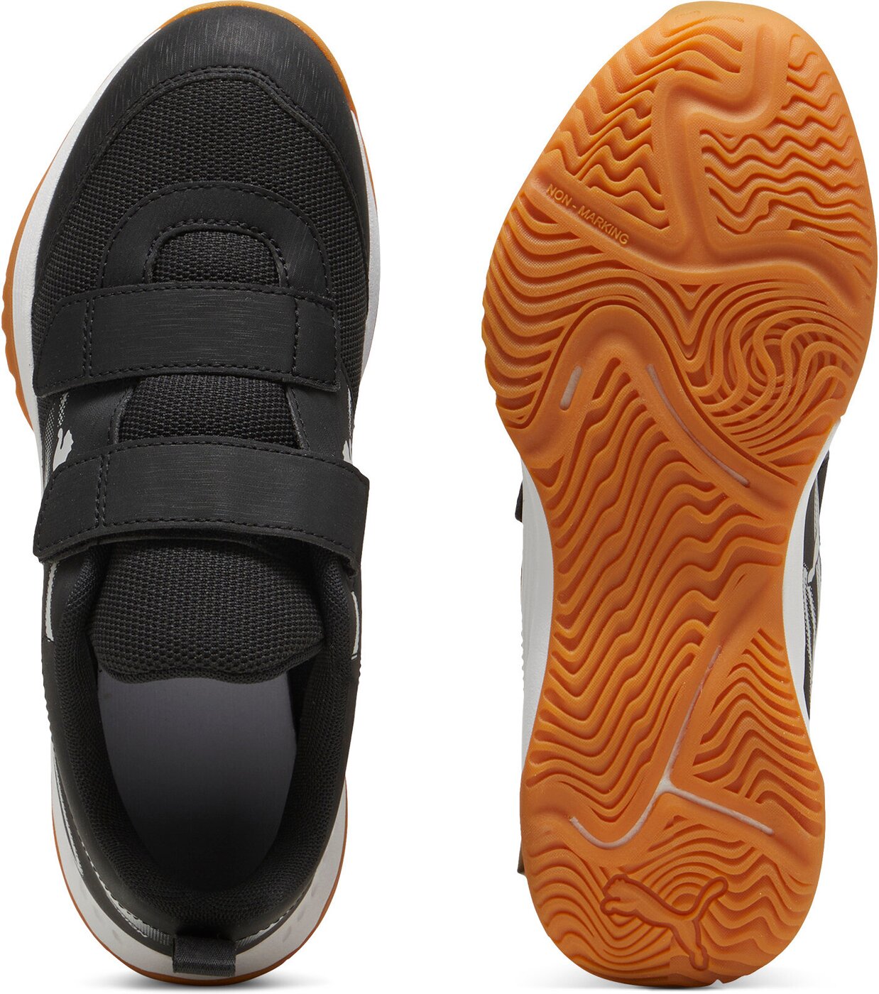 PUMA - Varion II V Jr PUMA BLACK-COOL LIGHT GRAY-GUM – Bild 2