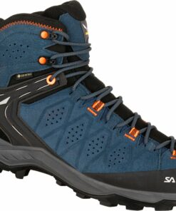 SALEWA - MS ALP TRAINER 2 MID GTX DARK DENIM/FLUO ORANGE