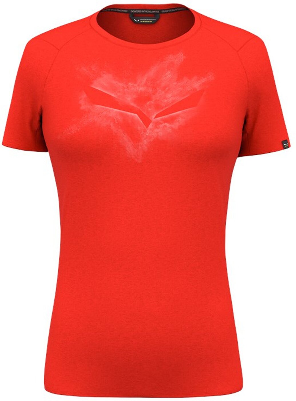 SALEWA - PURE XXX DRY W T-SHIRT. FLAME MELANGE