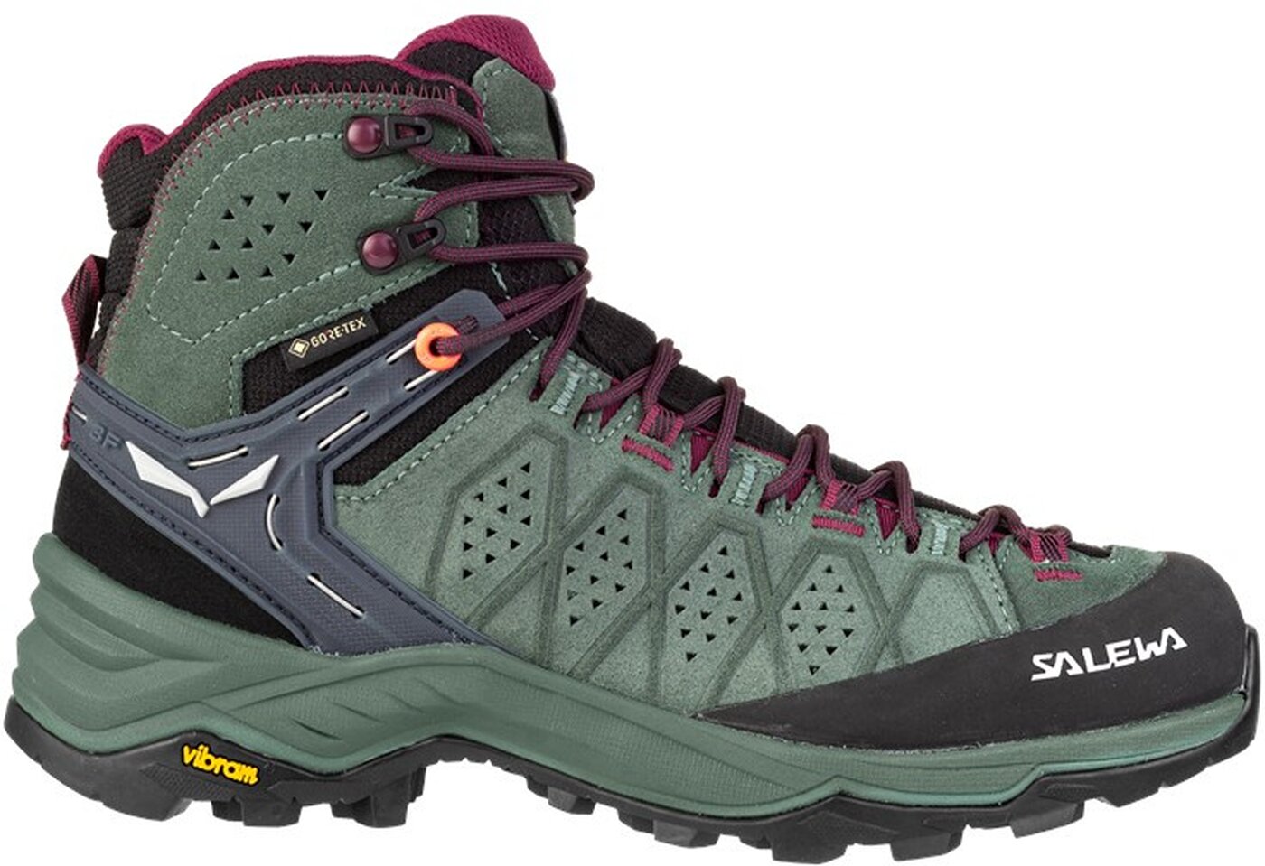 SALEWA - WS ALP TRAINER 2 MID GTX DUCK GREEN/RHODODENDON