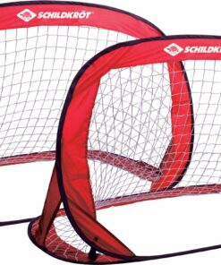 SCHILDKRÖT FUN SPORTS - POP-UP-GOALS (2er Set Tore im Carrybag) rot/schwarz KEINE FARBE