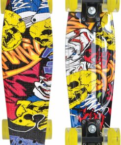 SCHILDKRÖT FUN SPORTS - Retro Skateboard FREE SPIRIT 22´ Party KEINE FARBE