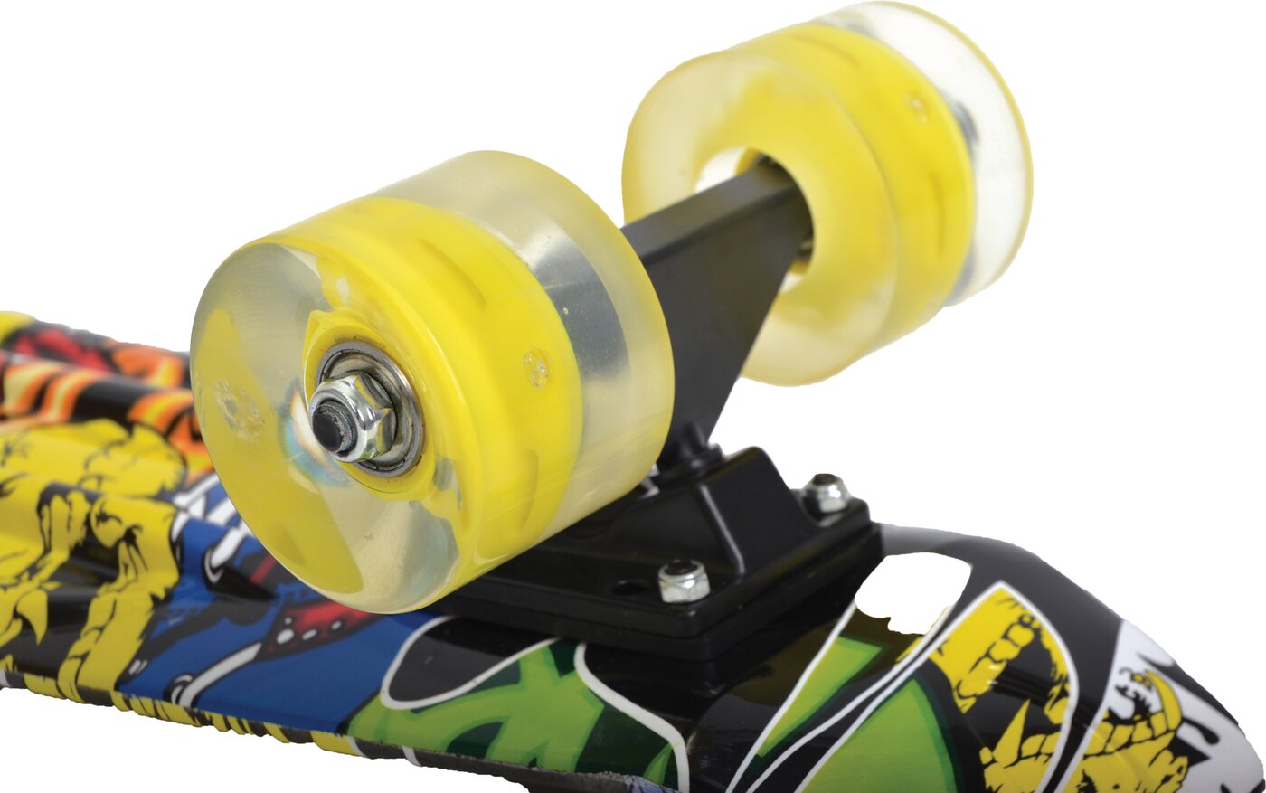 SCHILDKRÖT FUN SPORTS - Retro Skateboard FREE SPIRIT 22´ Party KEINE FARBE – Bild 5