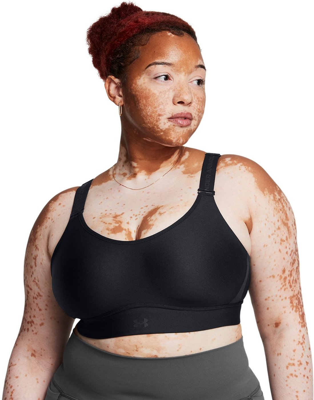 UNDER ARMOUR - UA INFINITY MID 2.0 BRA BLACK – Bild 6