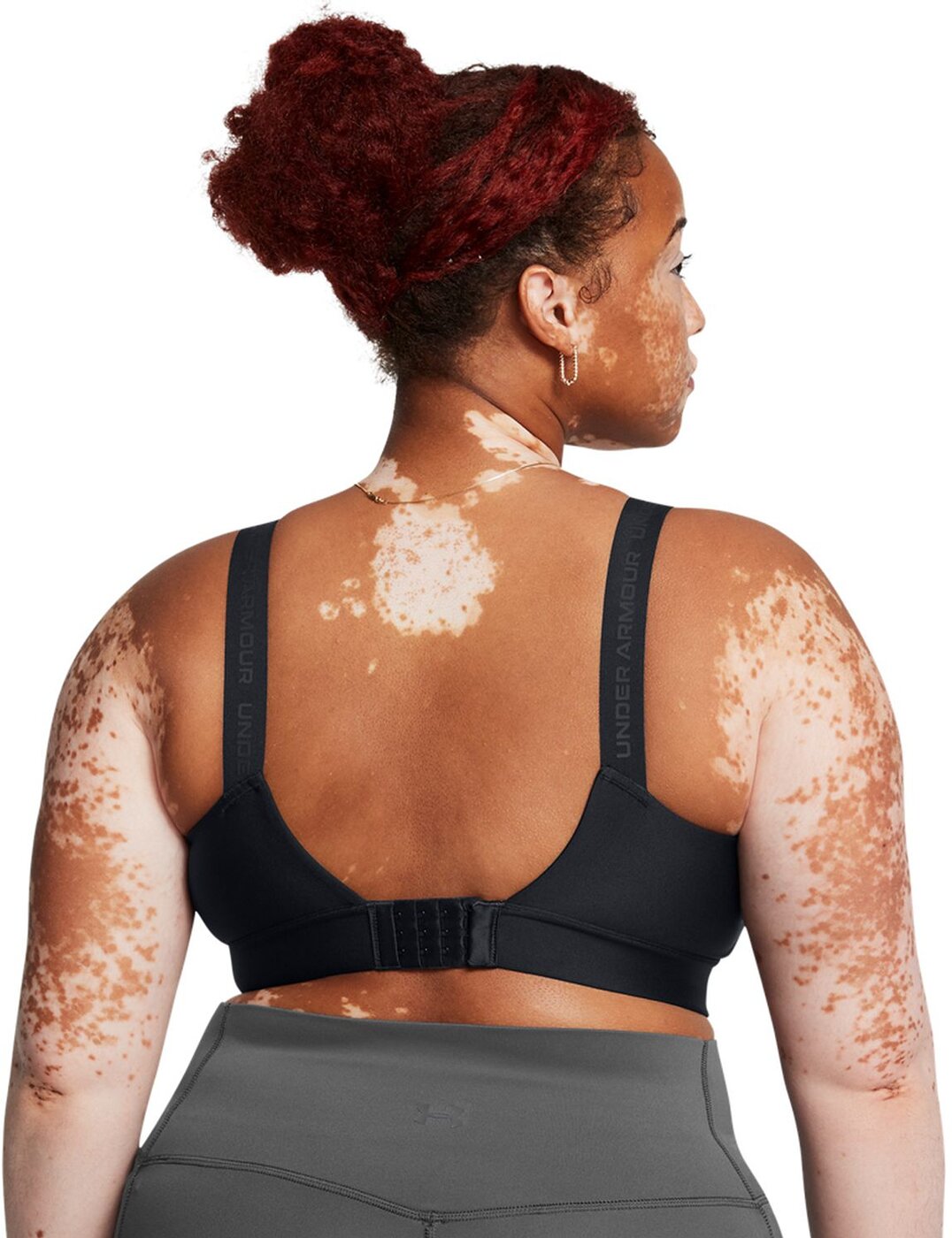 UNDER ARMOUR - UA INFINITY MID 2.0 BRA BLACK – Bild 7