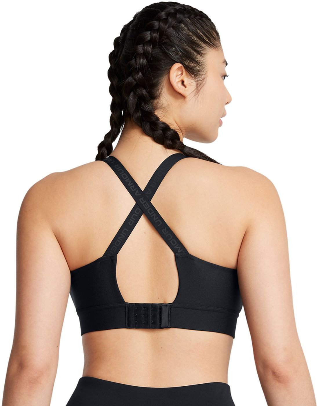 UNDER ARMOUR - UA INFINITY MID 2.0 BRA BLACK – Bild 8