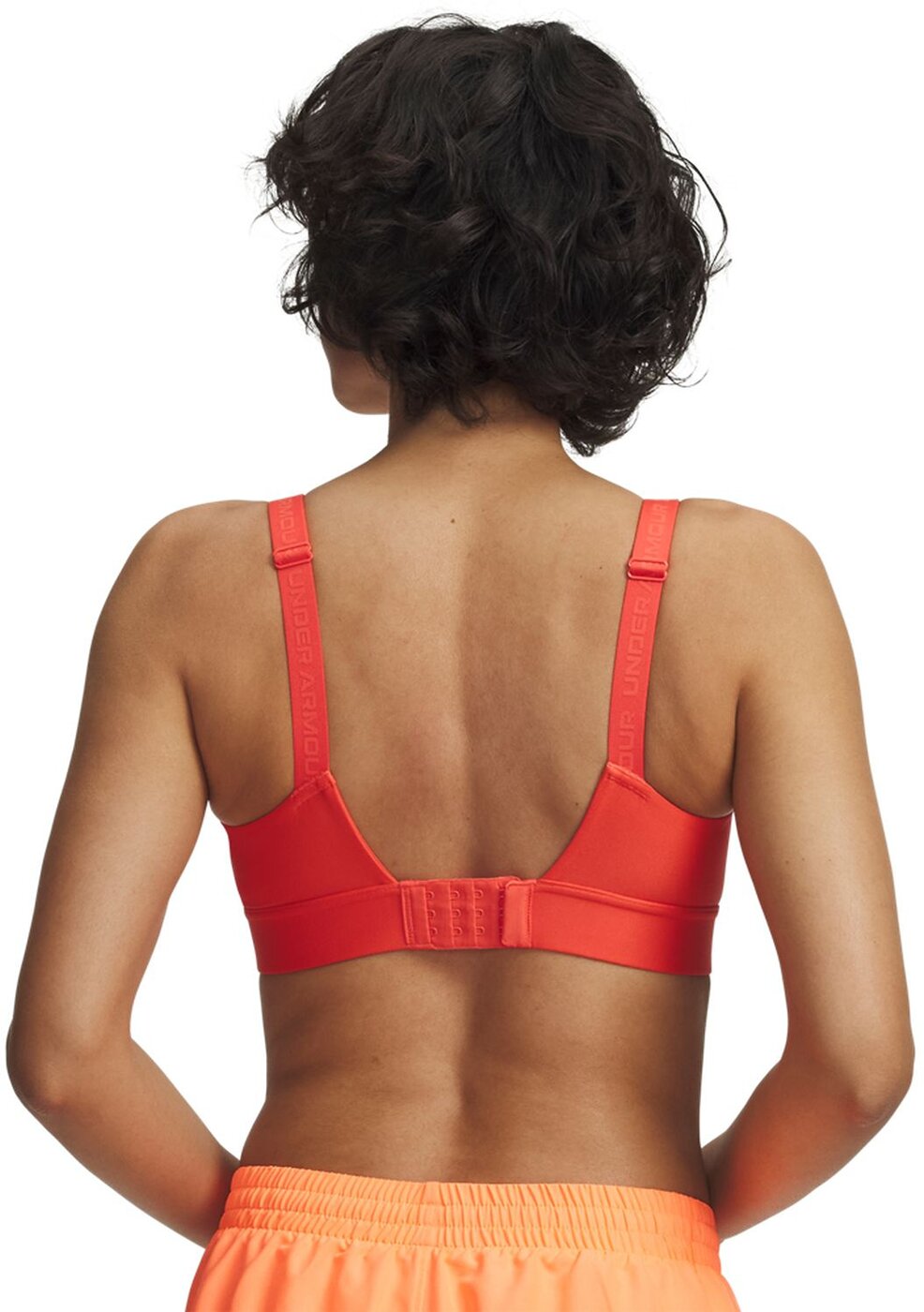 UNDER ARMOUR - UA INFINITY MID 2.0 BRA VENOM RED – Bild 2