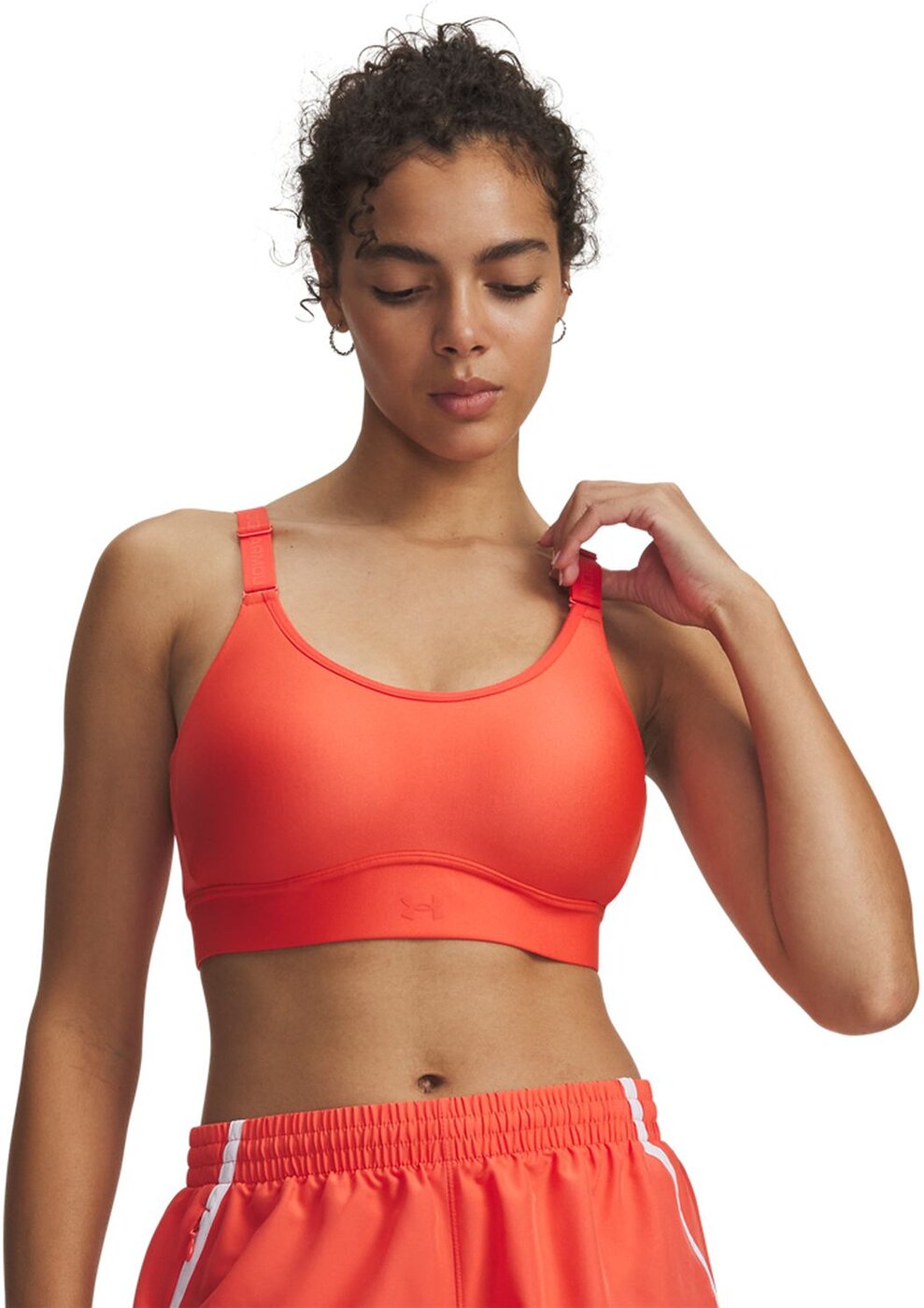 UNDER ARMOUR - UA INFINITY MID 2.0 BRA VENOM RED – Bild 5