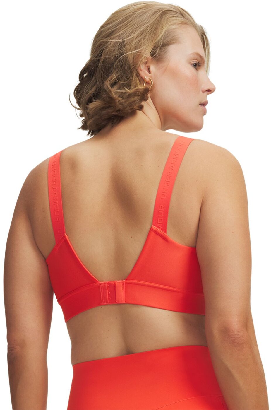 UNDER ARMOUR - UA INFINITY MID 2.0 BRA VENOM RED – Bild 9