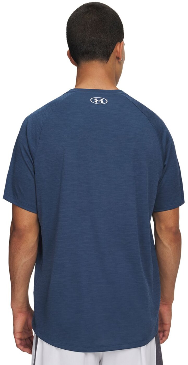 UNDER ARMOUR - UA TECH TEXTURED SS WHAM BLUE – Bild 2