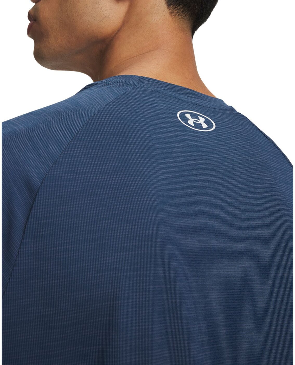 UNDER ARMOUR - UA TECH TEXTURED SS WHAM BLUE – Bild 3