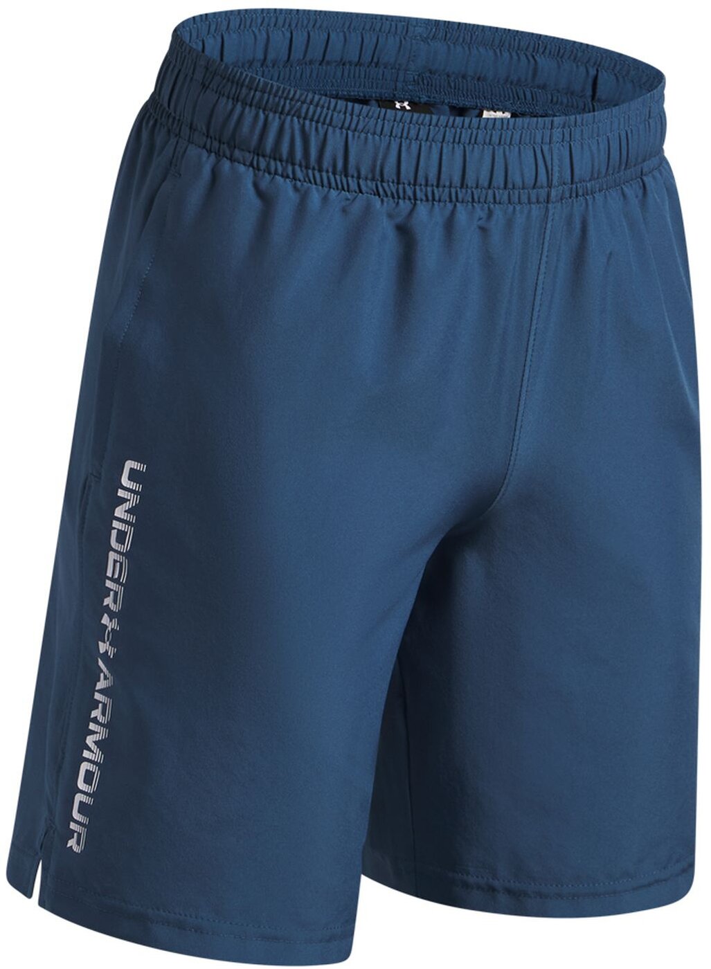 UNDER ARMOUR - UA TECH WOVEN WORDMARK SHORT WHAM BLUE – Bild 3