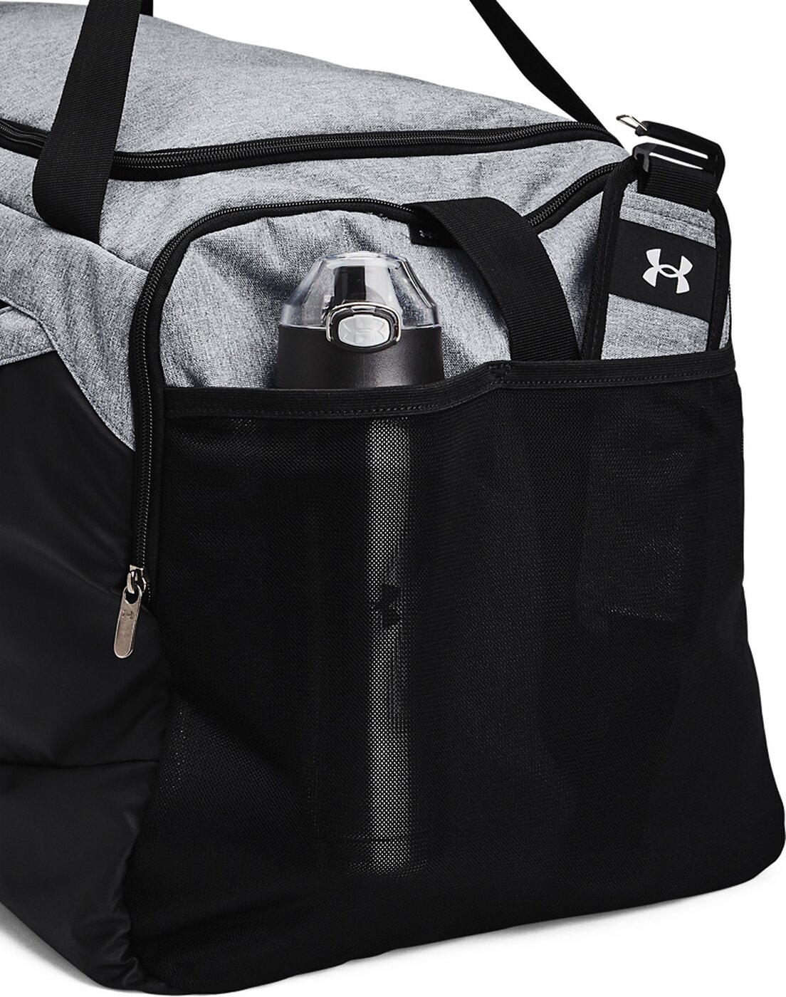UNDER ARMOUR - UA UNDENIABLE 5.0 DUFFLE LG PITCH GRAY MEDIUM HEATHER – Bild 5