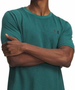 UNDER ARMOUR - VANISH SEAMLESS SS RACK GREEN