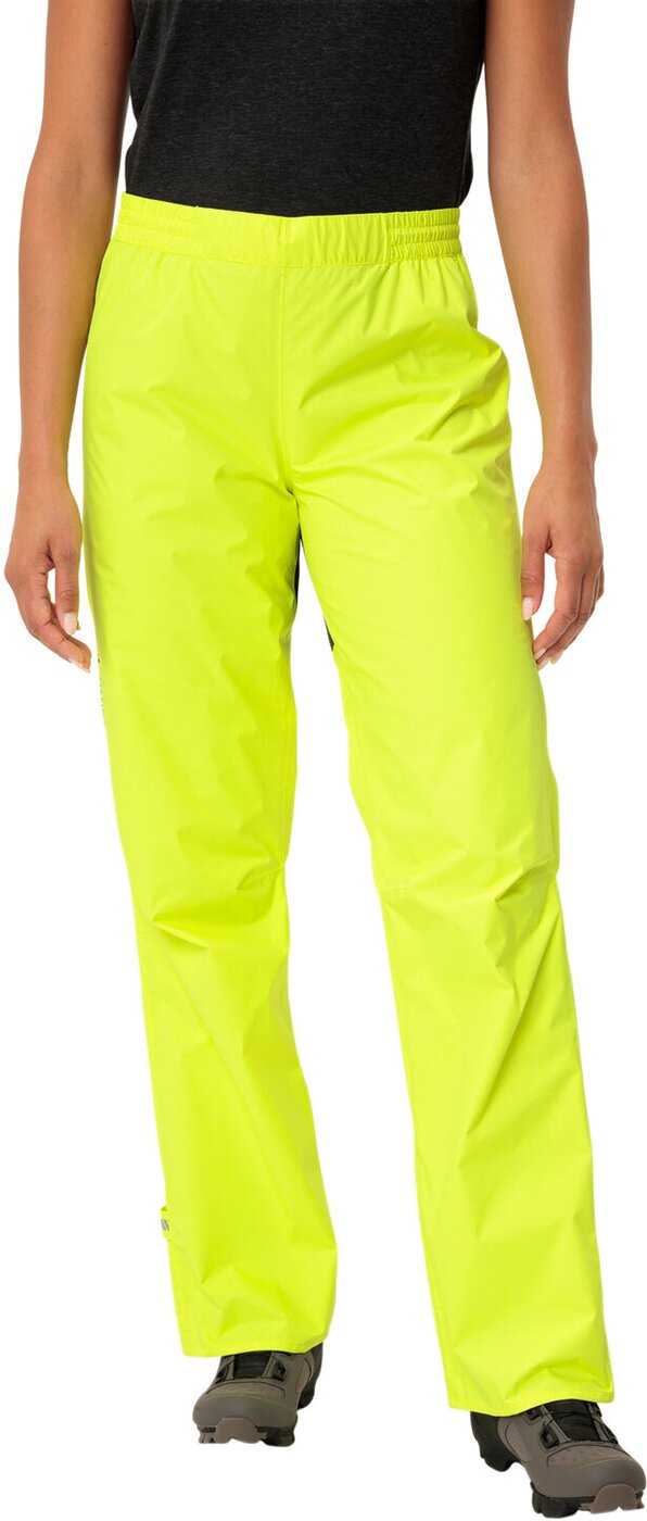 VAUDE - Wo Drop Pants II NEON YELLOW UNI – Bild 3