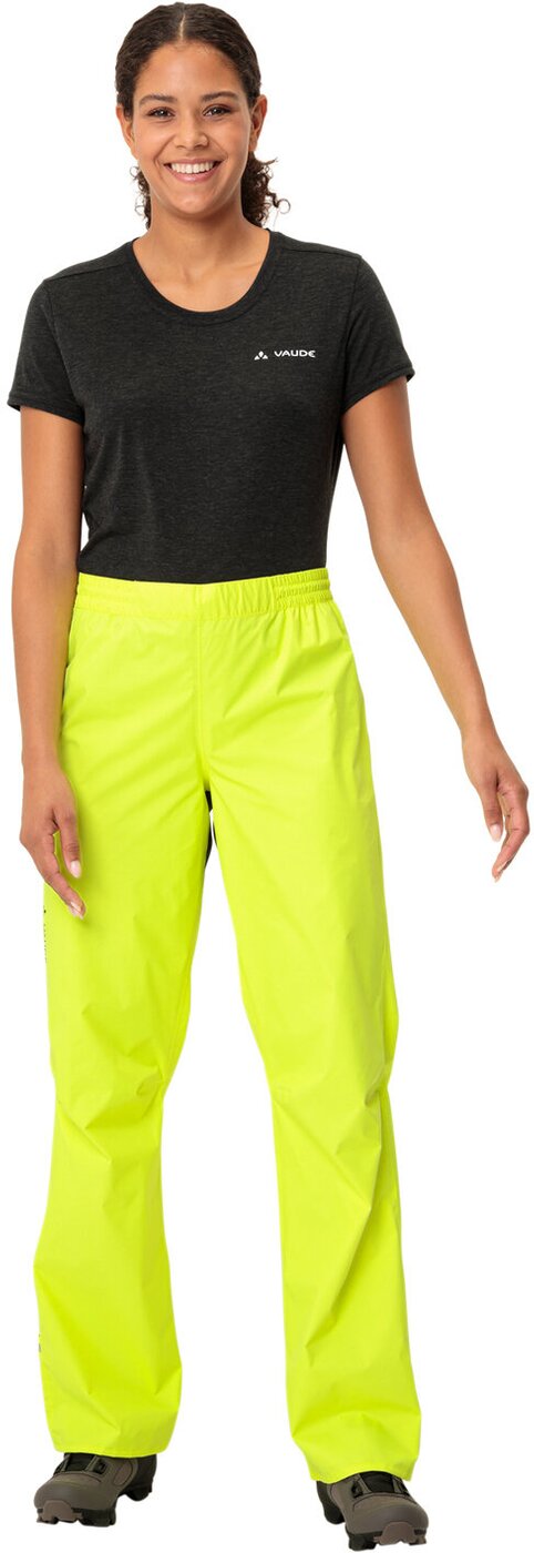 VAUDE - Wo Drop Pants II NEON YELLOW UNI – Bild 5