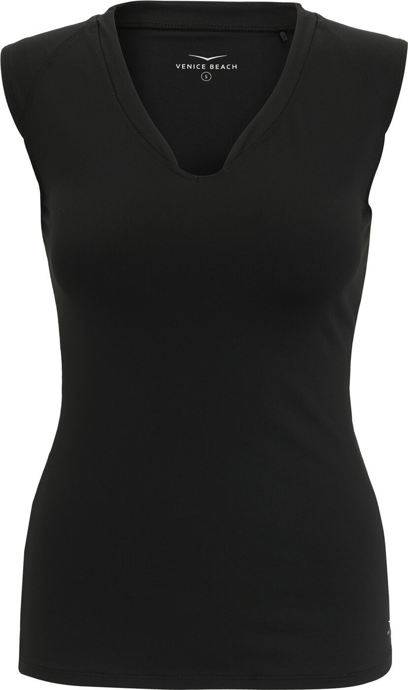 VENICE BEACH - VB_Eleam D T-Shirt BLACK