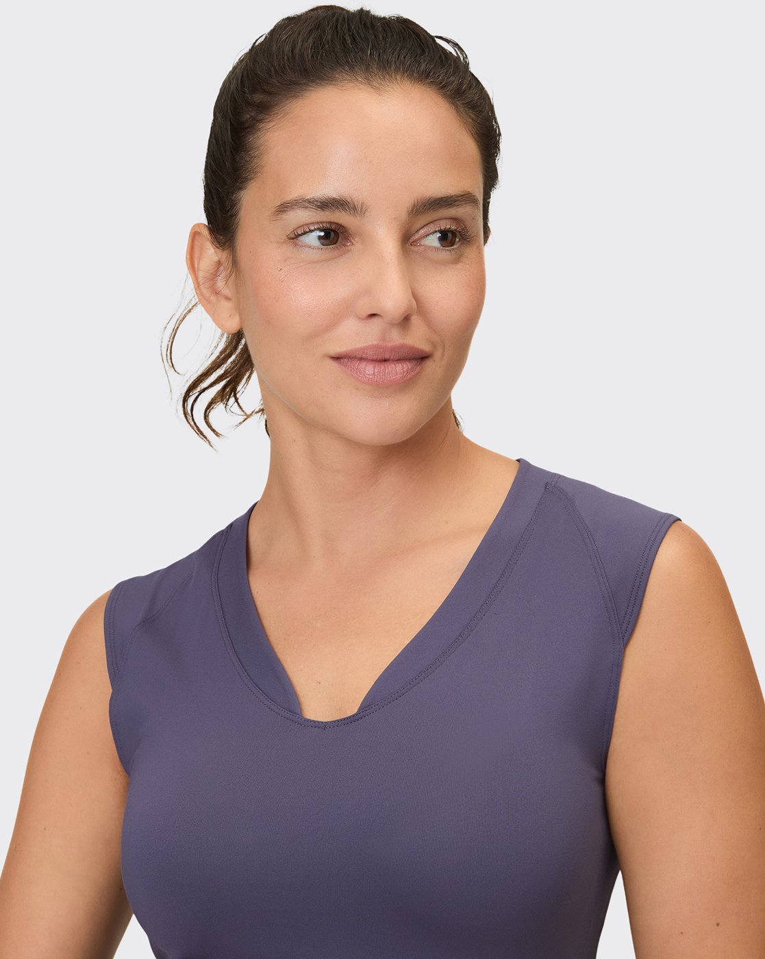 VENICE BEACH - VB_Eleam D T-Shirt BLUE MUSSEL – Bild 6