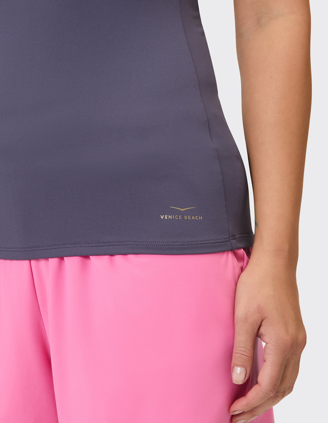 VENICE BEACH - VB_Eleam D T-Shirt BLUE MUSSEL – Bild 7